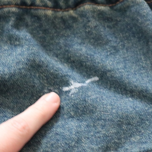 90s | Denim Floral Backpack - Picture 2 of 8